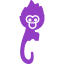 Logo of Smooth Clicker (a kind of purple monkey)